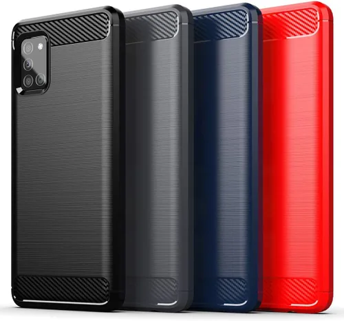 Vista 6 de Osophter Para Samsung Galaxy A51 5G Caso Absorción De Golpes Flexible TPU Caucho Protector De Teléfono Celular Cubierta Para Samsung Galaxy A51 5G