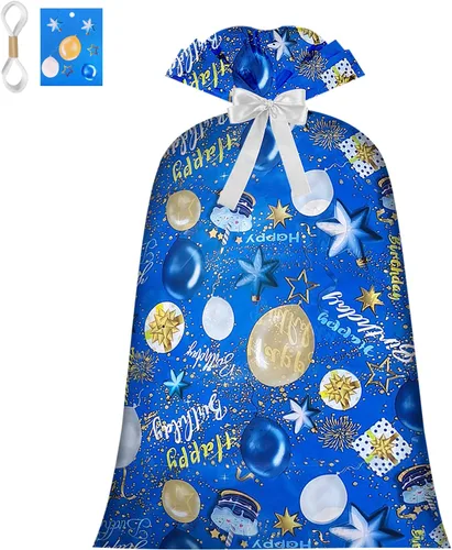 Vista 10 de BWLOIES Bolsas de regalo jumbo extra grandes sobredimensionadas bolsas de regalo gigantes enormes bolsas de regalo grandes XXL bolsa de regalo