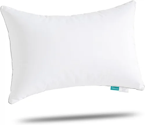 Vista 9 de Oubonun Cojín decorativo de felpa de 12 x 16 pulgadas, con funda 100% algodón, para sofá, cama, silla, paquete de 1