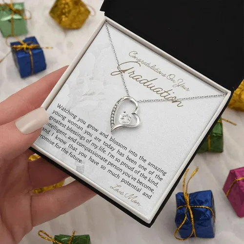 Vista 3 de ZephariO Graduation Necklace For Her 2023 - Graduation Necklace 2019 For Women, Cadenas De Plata 925 Para Mujer, Regalos Para Graduacion 2023, Son
