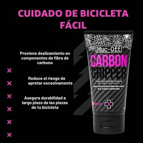 Vista 7 de Muc-Off Pinza de carbono, pasta de montaje antideslizante, 2.65 oz