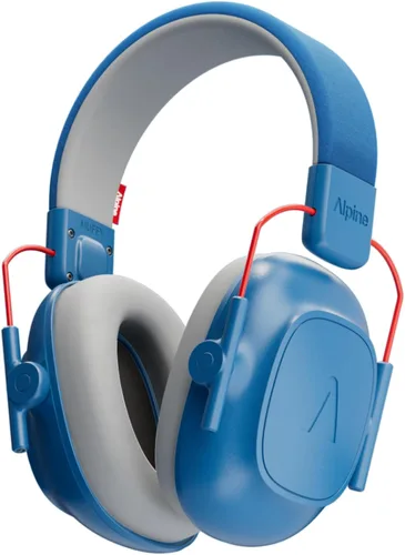 Vista 11 de Alpine Muffy Kids - Protección auditiva - Certificado CE y ANSI - Ajustable para edades de 3 a 16 años - Auriculares con cancelación de ruido Negro