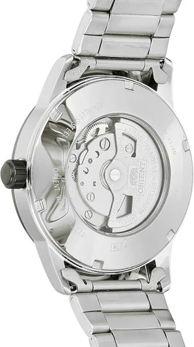 Vista 2 de Orient Sentinel - Reloj japonés automático con correa de acero inoxidable plateado 22 modelo FAC05001B0