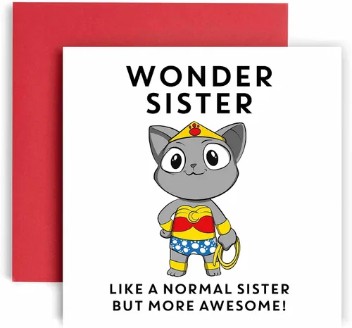 Vista 14 de Huxters Tarjeta de cumpleaños para tía WonderAuntie – Tarjeta de feliz cumpleaños para ella – regalos para mujeres – Tarjeta de cumpleaños – Tarjeta