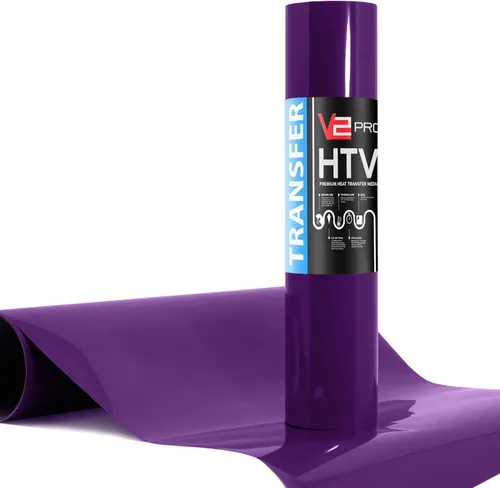 Vista 8 de VVIViD V2 Powerplay Premium Line HTV película de vinilo de transferencia de calor (negro, 1 pie x 3 pies)