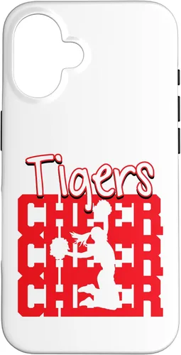 Vista 32 de Tigers Cheer Back to School Cheerleading Spirit R Case for iPhone 17