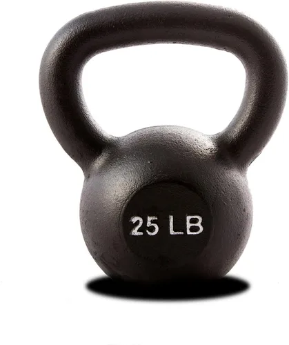 Vista 16 de Kettlebell Weights – 5lb to 80lb Cast Iron Kettlebells with Matte Black Finish – Full Body Strength Training & CrossFit Conditioning – Ideal for