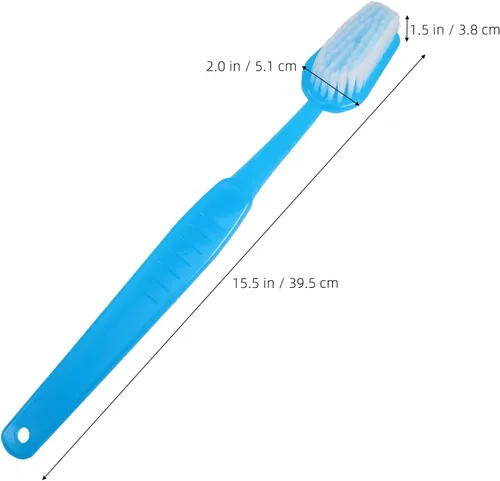 Vista 2 de iplusmile Accesorios para cepillos de dientes gigantes, cepillo grande de gran tamaño, juguetes novedosos, artículos de comedia enormes