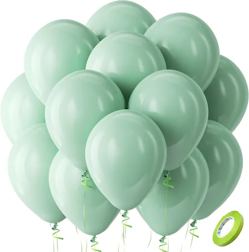 Vista 84 de Bezente Paquete de 150 globos de látex mate color burdeos de 5 pulgadas rojo (07-Red-G42)