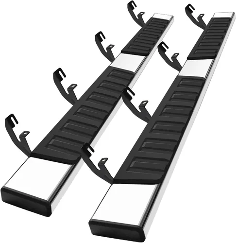 Vista 15 de COMNOVA - Estribos de 6 pulgadas compatibles con Chevrolet Colorado/GMC Canyon Crew Cab 2015-2026, estribos y escalones para Colorado (negro)