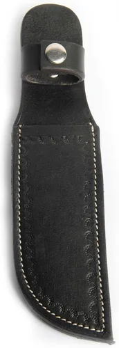 Vista 10 de Hulara Genuine Leather Knife Sheath – Handmade Leather Knive Holder with Belt Loop, Fits 4-10" Blade – Fixed Blade Knife Sheaths, Knifes Scabbard