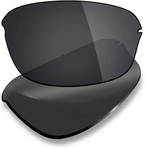 Vista 2 de Mryok 4 pares de lentes polarizadas de repuesto para gafas de sol Oakley Half Wire 2.0 Stealth BlackFire RedIce BlueSilver Titanium