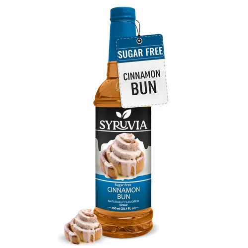 Vista 41 de Jarabe de café sin azúcar Syruvia, jarabe con sabor a caramelo para bebidas, lattes y postres – 25.4 fl oz