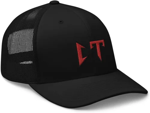 Vista 4 de Corridos Tumbados CT - Gorra de camionero curvada con corona media, ajustable, Coridos Belicos