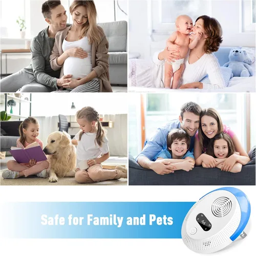 Vista 5 de 2026 Upgraded Mouse Repellent, Ultrasonic Pest Repeller, Home Indoor Pest Repellent for Insect, Roach, Spider, Ant, Bug, Rodent, Mouse, Bugs