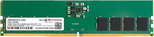 Vista 9 de Transcend Memoria RAM DDR5 de 16 GB, 4800 MHz UDIMM, compatible con Intel y AMD Ryzen, módulo de memoria de computadora de escritorio, ECC PC5-38400