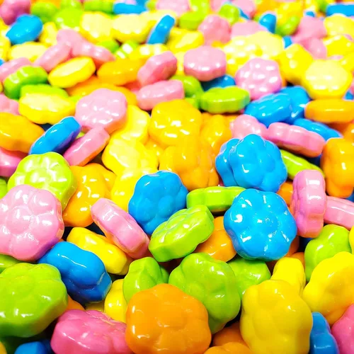 Vista 3 de Candy Retailer Flower Power - Caramelo en forma de flor 1 libra