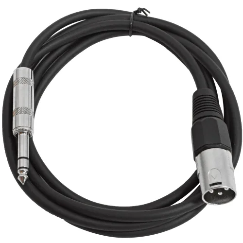 Vista 13 de Seismic Audio - SATRXL-M2 - Cable de conexión XLR verde de 2 pies macho a 1/4" TRS