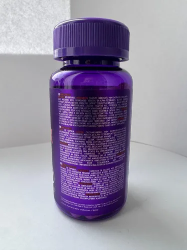 Vista 4 de Complejo vitamínico capilar con biotina 5000mcg, queratina, selen, zink Suplemento para el crecimiento del cabello con vitamina A, C, D, E, B12