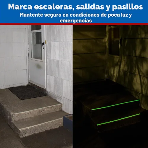 Vista 3 de Gaffer Power - Cinta adhesiva que brilla en la oscuridad, 1 pulgada x 15 pies, fabricada en Estados Unidos Brillan en la oscuridad