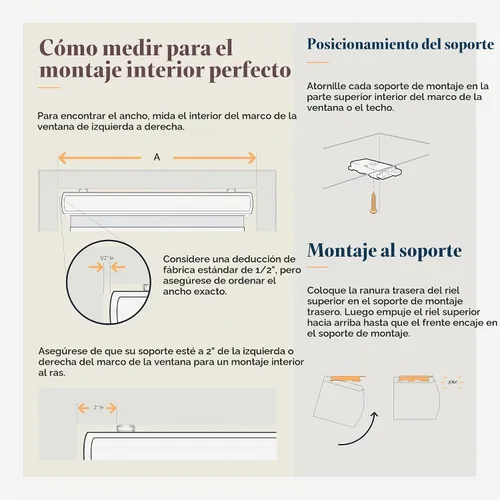 Vista 8 de CHICOLOGY - Persianas de cebra, persianas enrollables para ventanas, cortinas para ventanas, persianas enrollables para ventanas, persianas