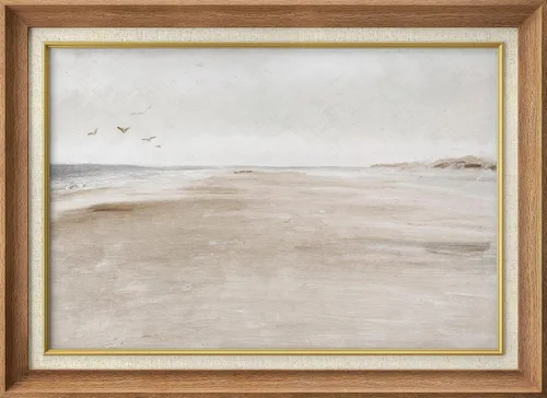 Vista 341 de MUDECOR Lienzo enmarcado prémium para pared, pinos nevados en bosque de invierno, ilustraciones modernas, arte contemporáneo, escénico, divertido