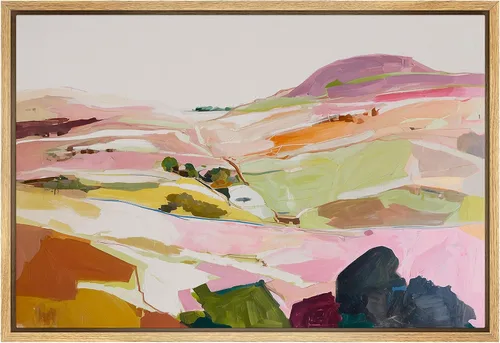Vista 23 de SIGNFORD Lienzo Enmarcado Impresión Arte de Pared Océano Pastel Luz del Sol Puesta de Sol Horizonte Naturaleza Vida Silvestre Ilustraciones Arte