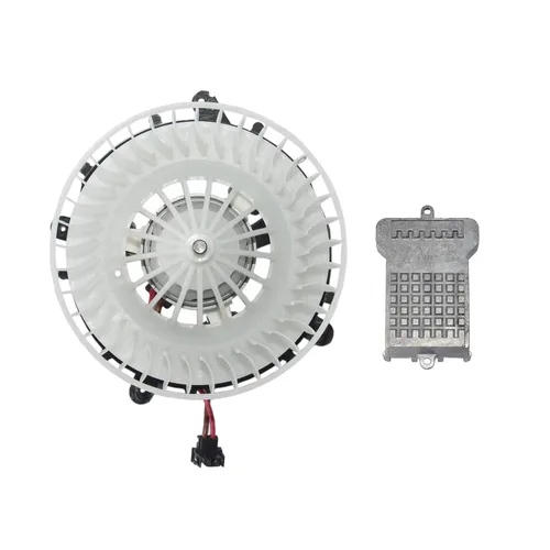 Vista 2 de GELUOXI A/C - Motor de soplador de calefacción+resistencia 2208203142 2038214058 compatible con Mercedes-Benz Clase E (W210) Clase S (W220) May-bach