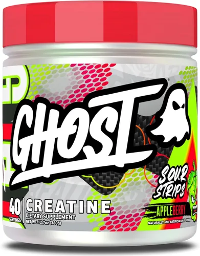 Vista 10 de GHOST Creatine Monohydrate Powder, 5G OptiCreatine - Strawbango