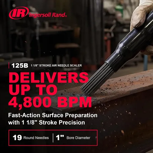 Vista 2 de Ingersoll Rand Escalador de agujas de aire 125B, 4800 BPM, carrera de 1-1/8
