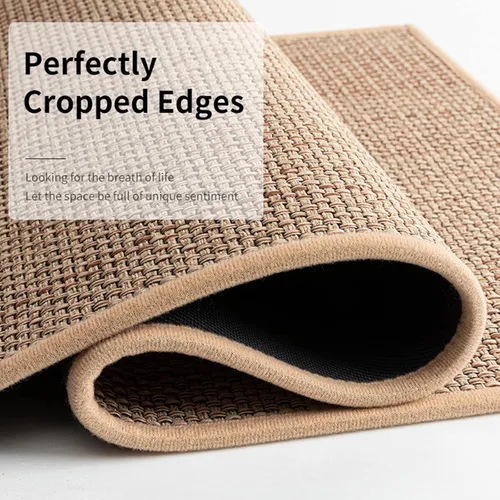 Vista 7 de Alfombras y tapetes de cocina lavables antideslizantes de goma natural para suelos de cocina, piso delantero del fregadero, pasillo, lavandería Beige