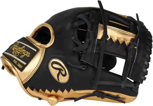 Vista 3 de Rawlings Heart of The Hide GOTM June 2024 PROGOLDYVIII - Guante de béisbol de 11.5 pulgadas, tiro a mano derecha, color negro