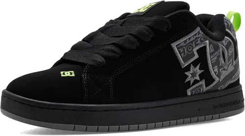 Vista 11 de DC Shoes Court Graffik - Tenis de skate para hombre Negro