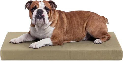 Vista 33 de K9 Ballistics Cama ortopédica Ripstop resistente – Almohadilla duradera para perrera con funda lavable para perros grandes, 41 x 27 pulgadas se azul