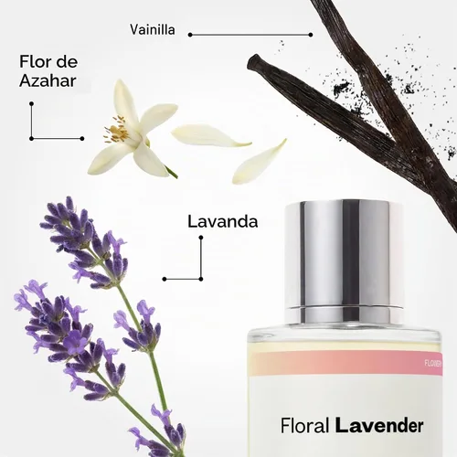 Vista 3 de Dossier - Perfume Floral de Lavanda - Eau de Parfum - Inspirado en YL's Libre - Perfume de Lujo - Puro Infundido - Sin Parabenos - Vegano - Para