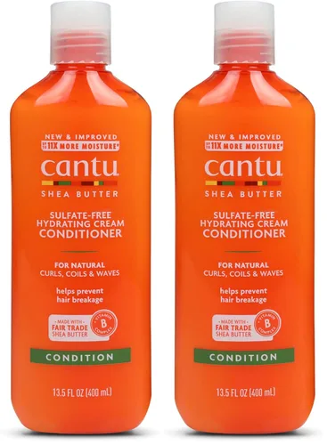 Vista 11 de Cantu - Acondicionador de crema hidratante de manteca de karité, para cabello natural, 13.5 onzas
