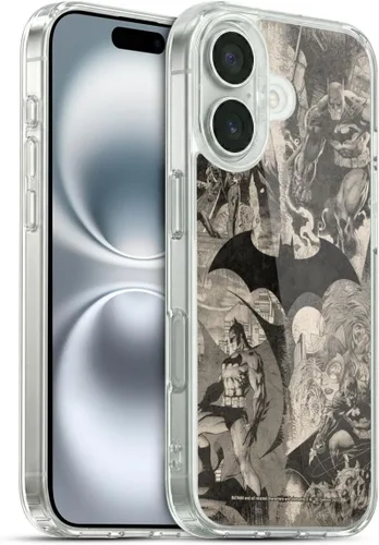 Vista 49 de Head Case Designs Funda de gel Hush con licencia oficial de Batman DC Comics #608 (protección de grado militar) compatible con Apple iPhone 7