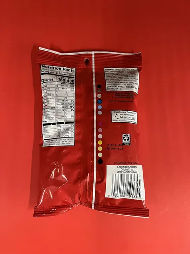 Vista 2 de Kellogg's Cheez-It Original Crackers 3 oz. Pegged