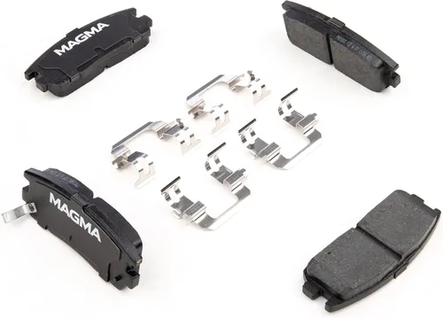 Vista 6 de MAGMA Premium PMD580C Pastillas de freno de cerámica, traseras
