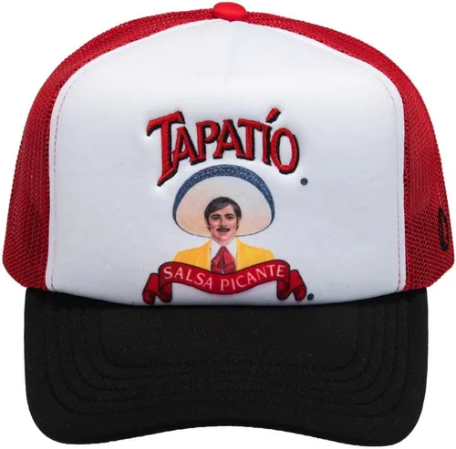 Vista 17 de Odd Sox – Pantry Trucker Hats for Men & Women – Adjustable Mesh Snapback Caps, Fun Food Gift Collection Ramen negro