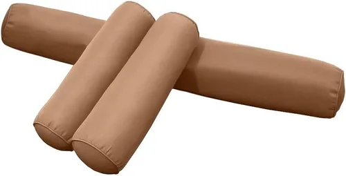 Vista 3 de *Solo funda* Funda de almohada estilo 6 para cuna de 50 x 8 pulgadas, funda de almohada con ribete acanalado AD104
