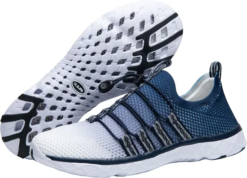 Vista 6 de DLGJPA - Zapatos deportivos Aqua ligeros para agua para hombre zapatos de secado rápido para deportes y para caminar.