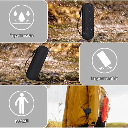 Vista 7 de co2CREA - Estuche de viaje duro para afilador de campo de trabajo