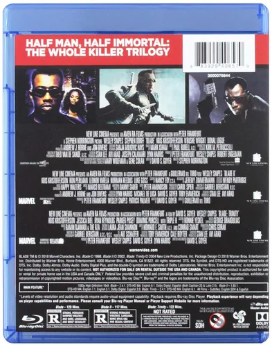Vista 2 de Blade / Blade 2 / Blade: Trinity (BD)(3FE) [Blu-ray]