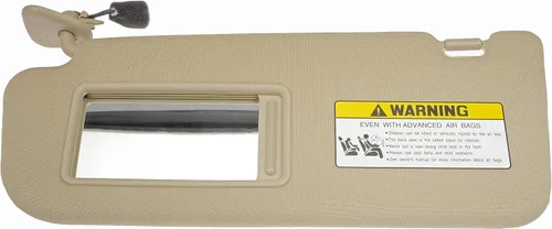 Vista 2 de Dorman 74212 - Parasol para el lado del conductor compatible con modelos seleccionados de Hyundai, color beige