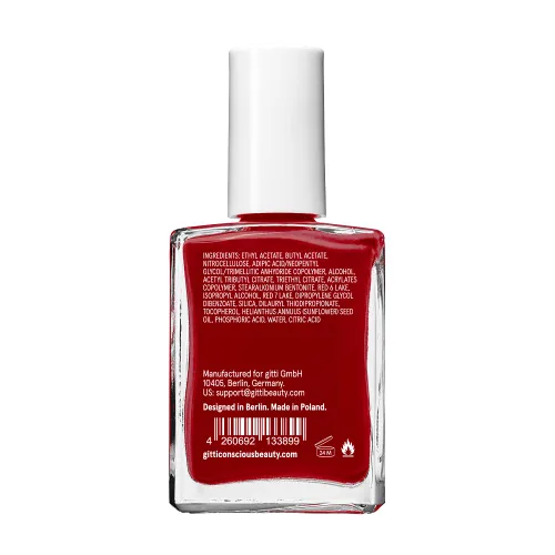 Vista 82 de gitti Esmalte de uñas a base de plantas No tóxico, libre de 30, basado en ingredientes de origen natural, libre de crueldad, vegano
