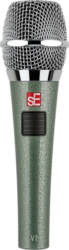 Vista 10 de SE ELECTRONICS V7 Micrófono dinámico para canto, voz y grabación de estudio, micrófono profesional de mano XLR con bobina de voz de aluminio
