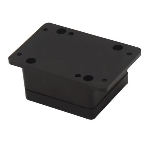Vista 3 de Zulkit Caja de conexiones de plástico ABS a prueba de polvo, impermeable, IP65, cajas eléctricas universales, carcasa para proyectos con oreja fija