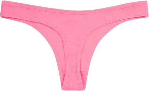 Vista 4 de ANZERMSIX - Parte de abajo de bikini, tipo tanga, algodón transpirable, paquete de 6