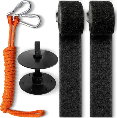Vista 5 de SOWKT Accesorios para tapetes flotantes (kit de ataduras, ojales y correas)